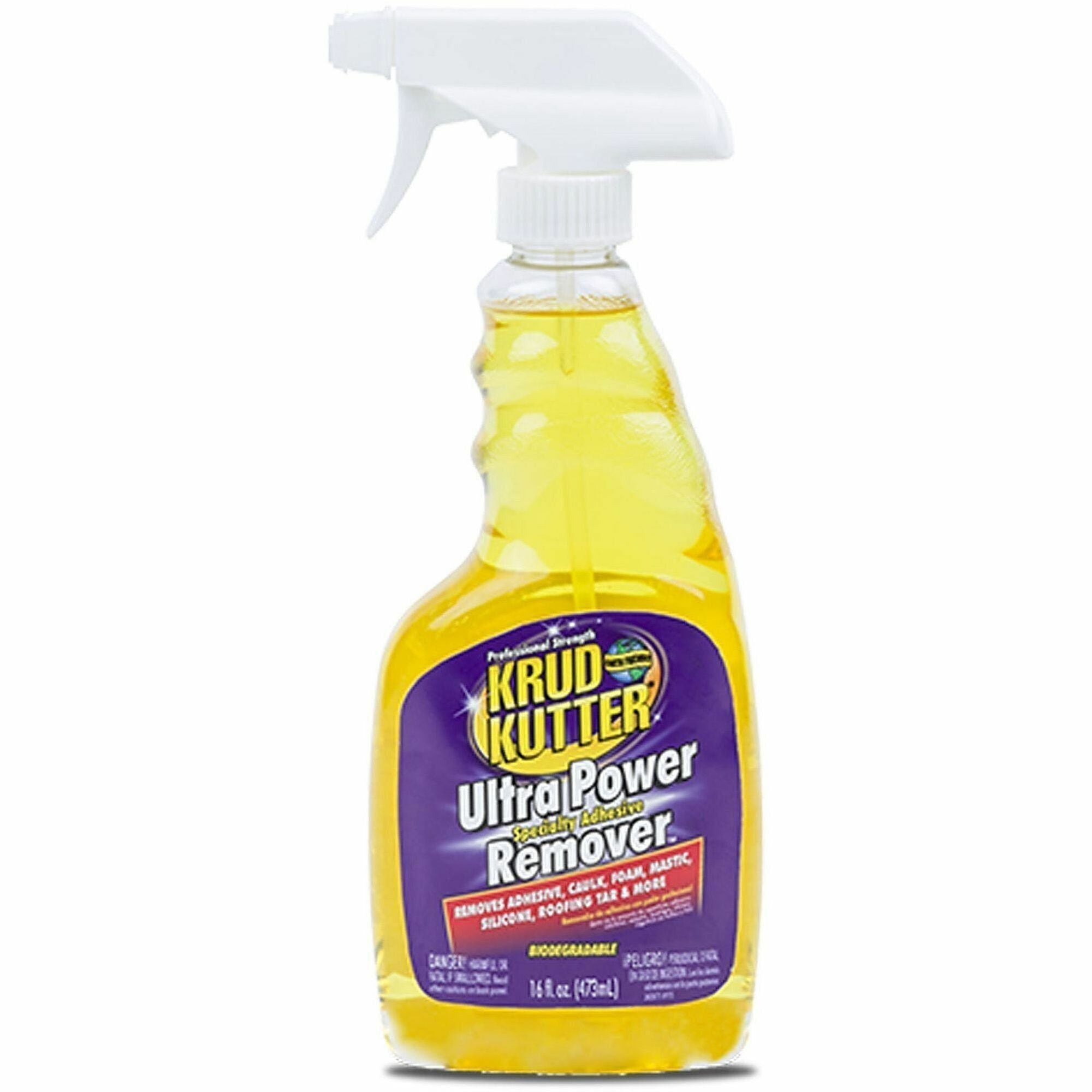 16 fl oz - For Asphalt, Caulk, Chewing Gum, Tape Adhesive, Oil, Grease, Carbon Black, Diesel Soot, Construction Adhesive, Oil Based Paint, Tar, ... - Clear - 1 Each