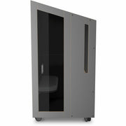 NOOK Solo Privacy Booth, 77" H x 40" W x 37" D, White Laminate, 1 Each