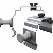 Ghent X-Hangers Mounting Hanger for Whiteboard, Gray, Vinyl, 4 per Pair, 1 Each