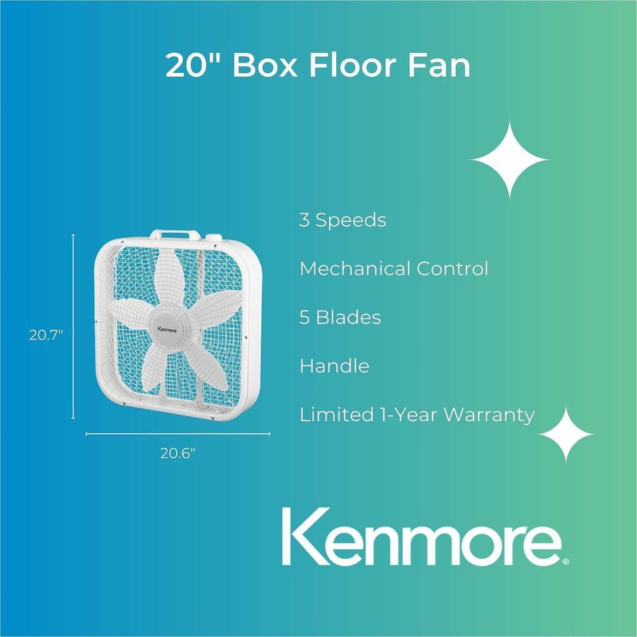 Kenmore Box Floor Fan