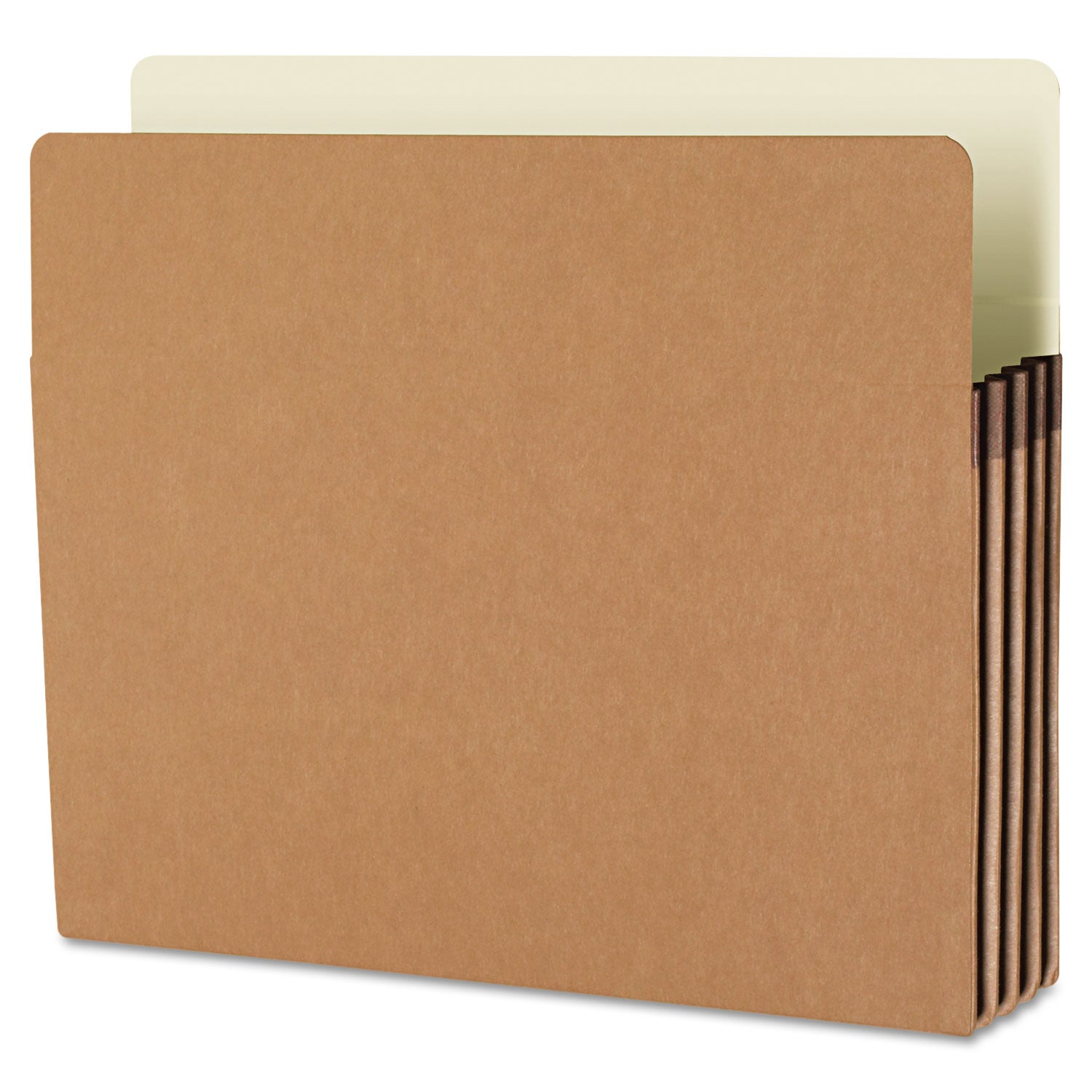 Smead Straight Tab Cut Legal Recycled File Pocket - 8 1/2" x 14" - 5 1/4" Expansion - 12.5 pt. - Redrope - Tear Proof, Reinforced Gusset, Rounded Corner - 30% Recycled - 50 / Box