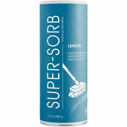 Fresh Products Super-Sorb Granular Absorbent, Lemon Scent, Cellulose, White/Blue, 12 oz, 1 Each