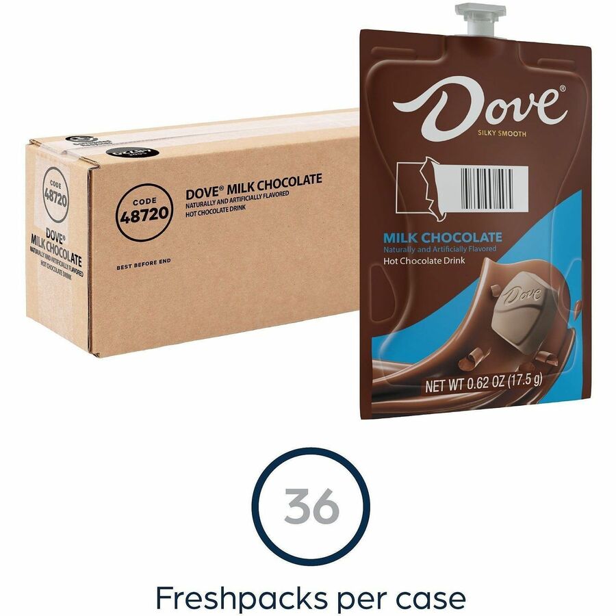 Milk Chocolate, Hot Chocolate - 36 / Carton