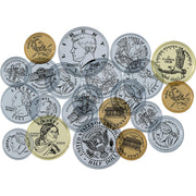 Overhead US Coins, Set of 45