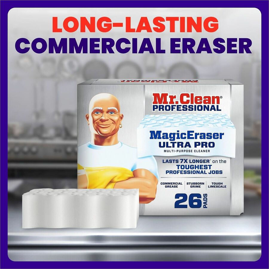 For Multipurpose - Pad - Long Lasting, Durable - White - 26 / Box
