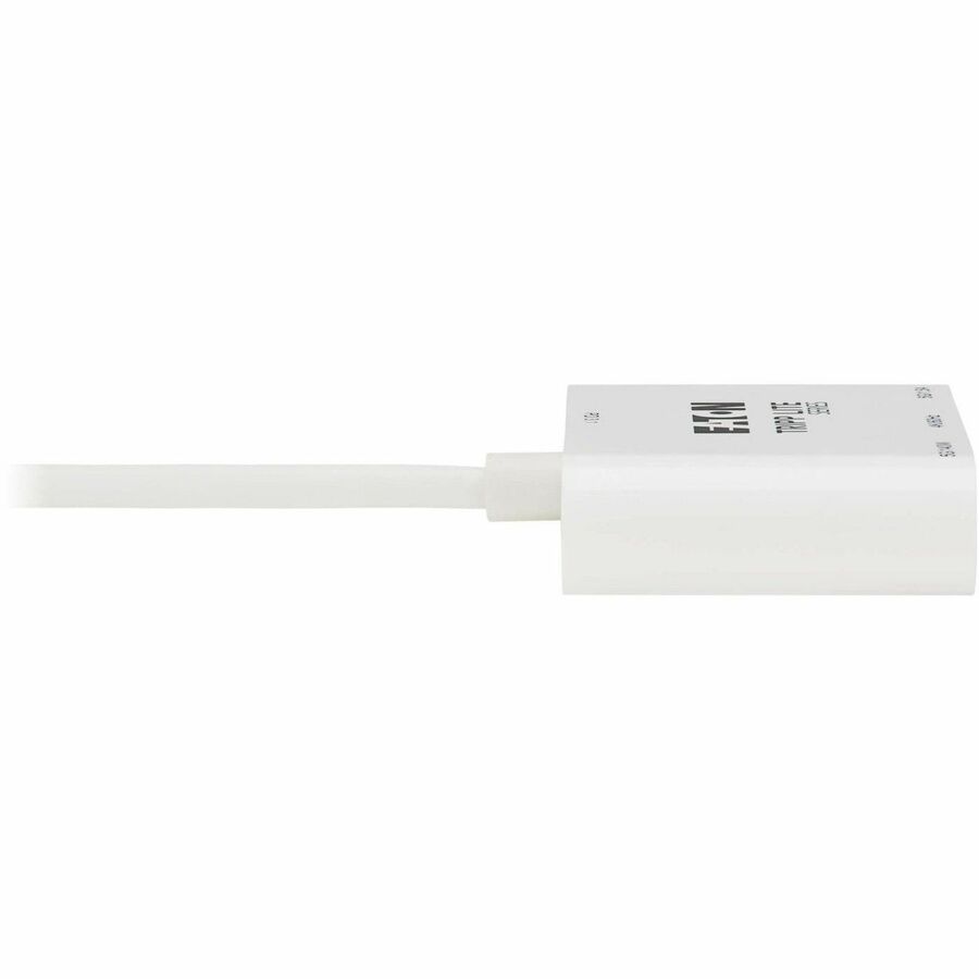 1 x USB 3.2 (Gen 1) Type C - Male - 1 x HDMI Digital Audio/Video - Female, 1 x USB 3.2 (Gen 1) Type C - Female, 1 x USB 3.2 (Gen 1) Type A - Female - 4096 x 2160 Supported - Nickel Connector - White