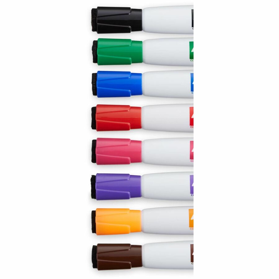Expo Magnetic Dry-Erase Markers, Chisel Tip, Assorted Colors, 8 Pack