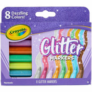 Crayola 6 Color Glitter Markers