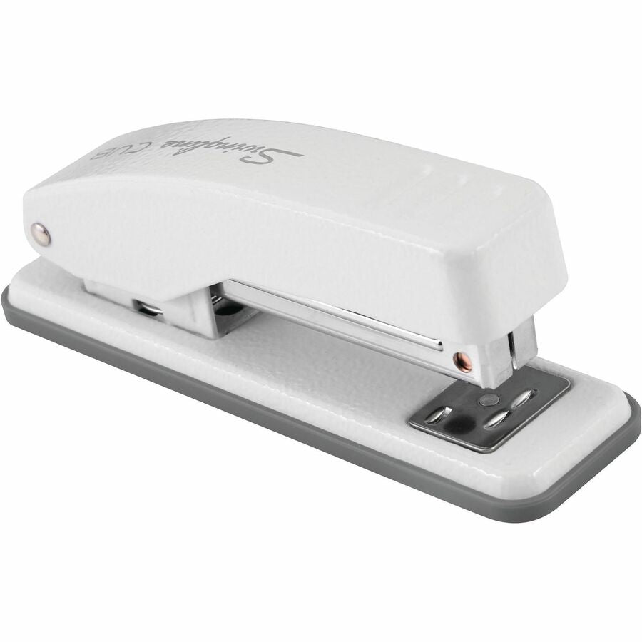 Swingline Cub Compact Stapler, Half Strip, 20-Sheet Capacity, Holds 105 Staples, Electric Arctic White, Metal, 1 Each