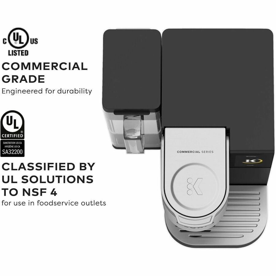 Keurig K-2550 Brewer, 3.44 Quart Water Tank, K-Cup Pod Compatible, Black, 1 Each