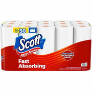 Scott Choose-A-Sheet Paper Towels, White, Fiber Paper, 15 Pack