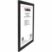 Lorell Poster Frame, 16" x 20", Vertical/Horizontal, Mountable, Wood, Black, 1 Each