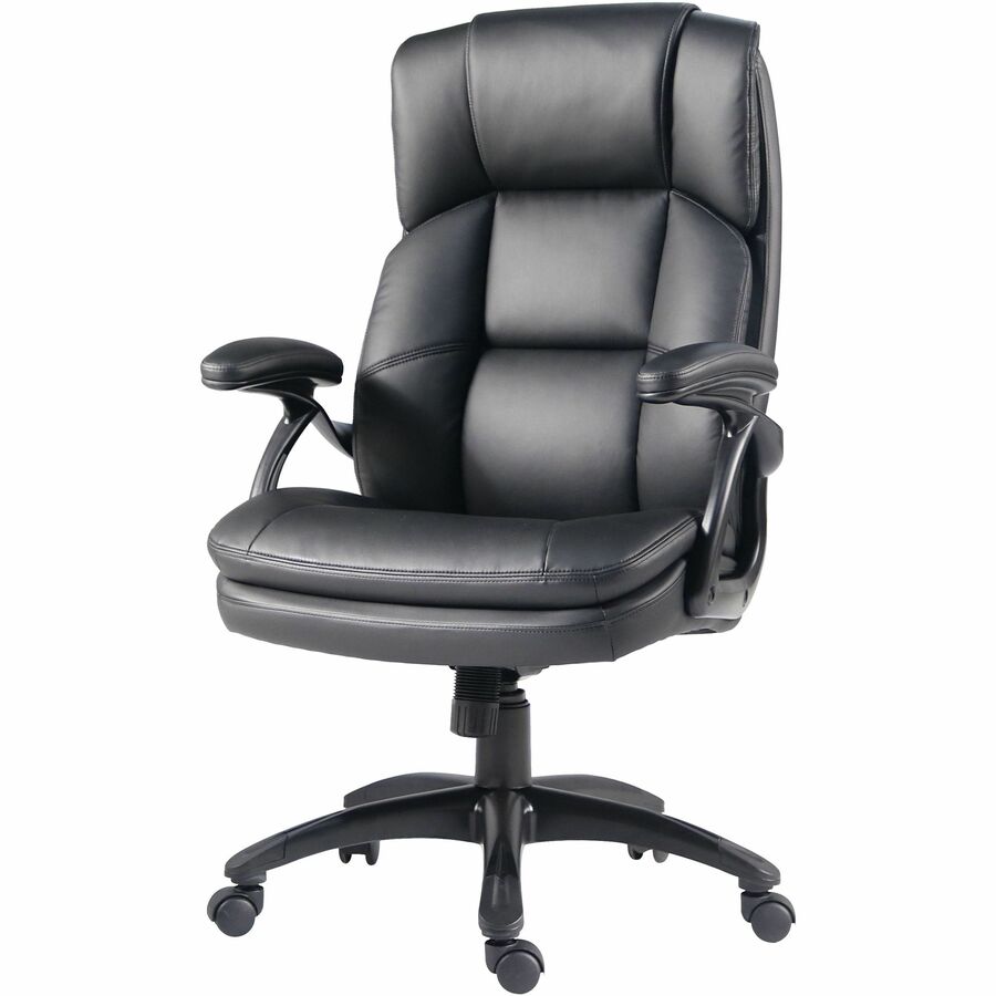Lorell Black Base High-back Chair