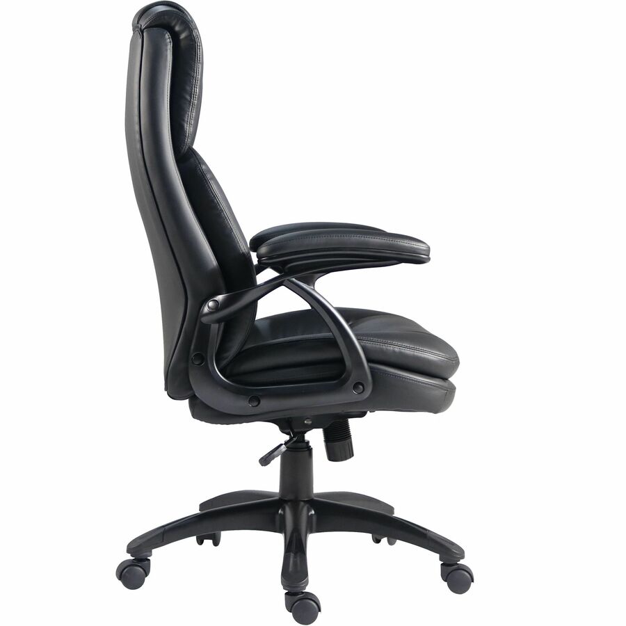 Lorell Black Base High-back Chair