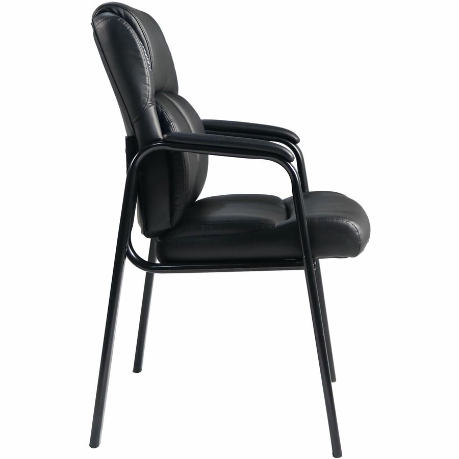 Lorell Cushioned Low-Back Guest Chair