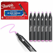 Sharpie Creative Markers - Bullet Marker Point - Pink Ink - Water Based, Acrylic Based - 6 / Box