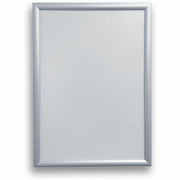 Deflecto Wall Mount Snap Frame - 19.13" x 25.25" Frame Size - Holds 18" x 24" Insert - Wall Mountable - Landscape, Portrait - Lightweight, Front Loading, Anti-glare - Aluminum, Plastic - Silver - 1 Each