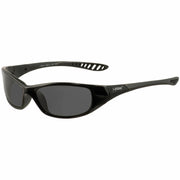 Ansell Hellraiser Safety Glasses, Polycarbonate Smoke Lens, Black Frame, Flexible, Lightweight, Scratch Resistant, Sweat Resistant, Unisex, Universal Size, 1 Each