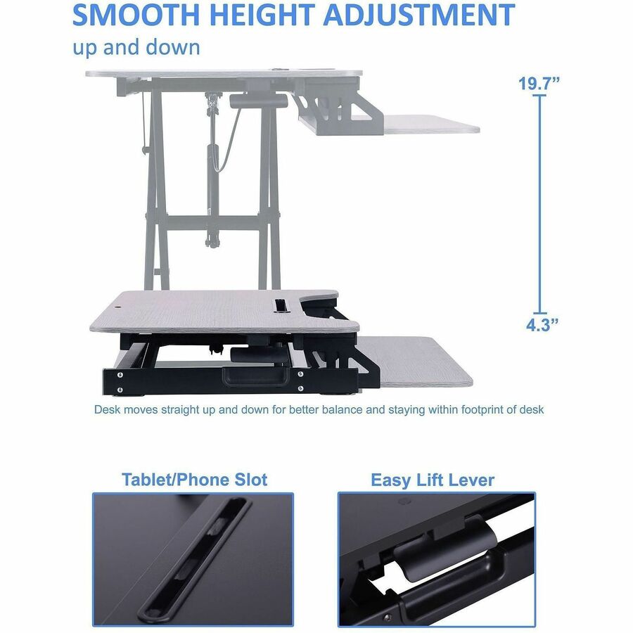 Rocelco Desk Riser & Converter