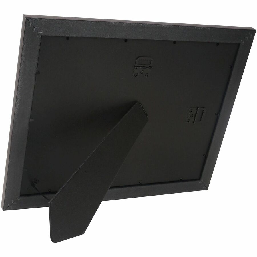 Lorell Two-toned Certificate Frame - 16" x 13" Frame Size - Desktop, Wall Mountable - Vertical, Horizontal - Black - 1 Each