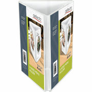 Deflecto 3-Sided Sign/Menu Holder
