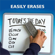 Expo Magnetic Dry Erase Markers - Fine Marker Point - Erasable - Black Ink - Dry - 4 / Pack