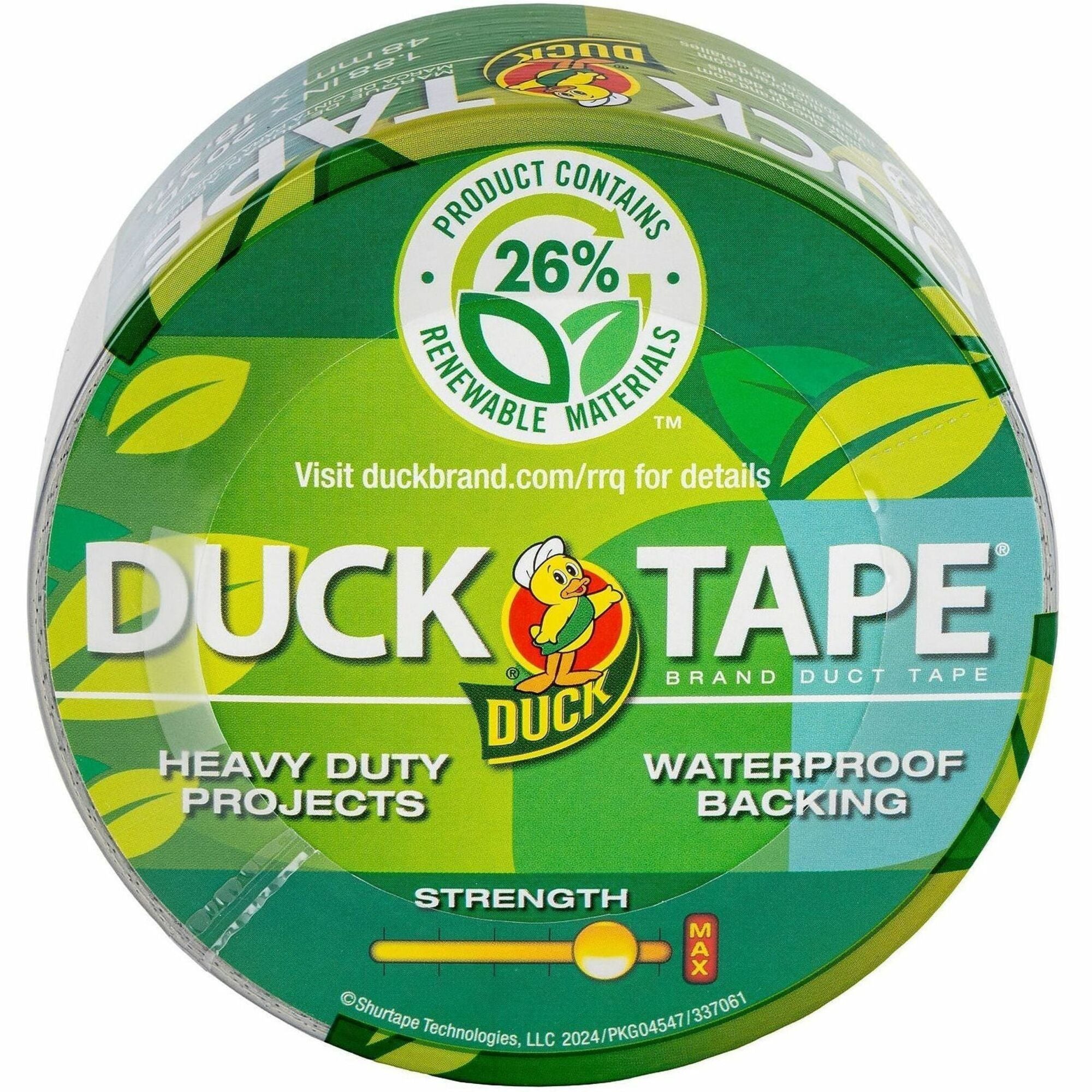 20 yd Length x 1.88" Width - Silver - Cloth Backing - Water Proof - For Indoor, Outdoor, Sealing, Bundling - 1 Each