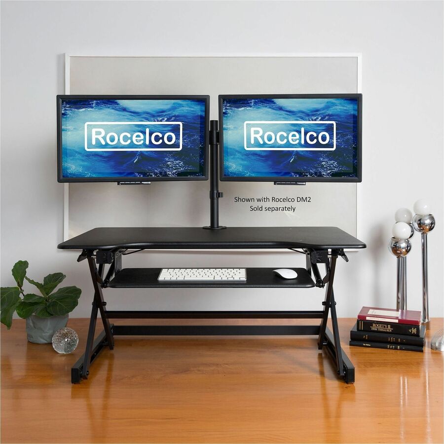 Rocelco Sit-to-Standing Desk Riser