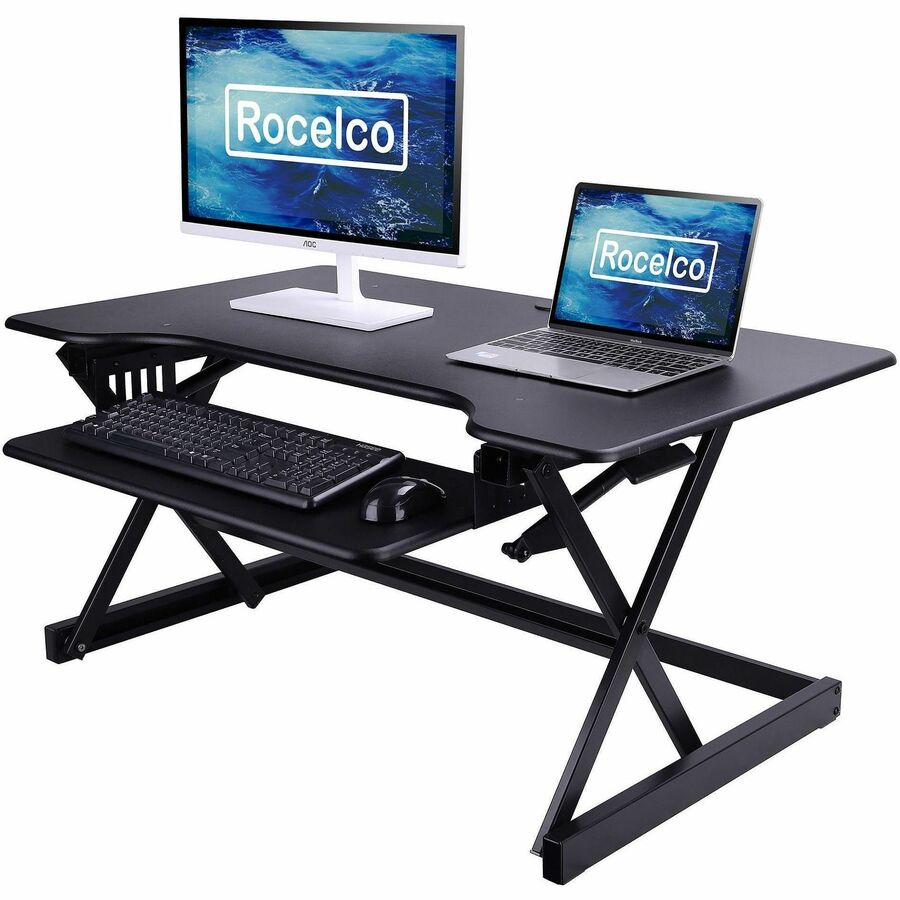 Rocelco Sit-to-Standing Desk Riser