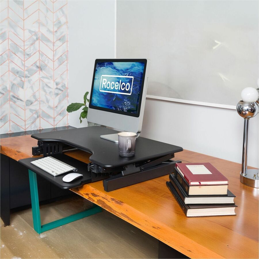 Rocelco Sit-to-Standing Desk Riser