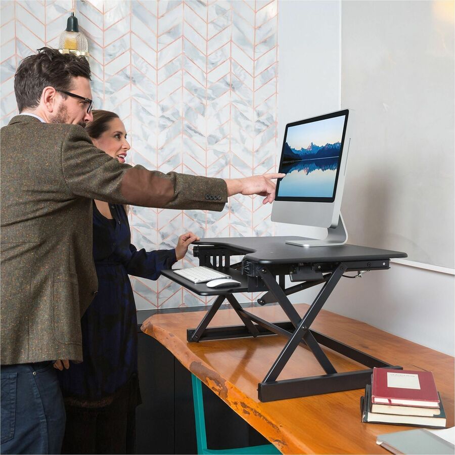 Rocelco Sit-to-Standing Desk Riser