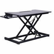 Rocelco Desk Riser & Dual-Monitor Mount