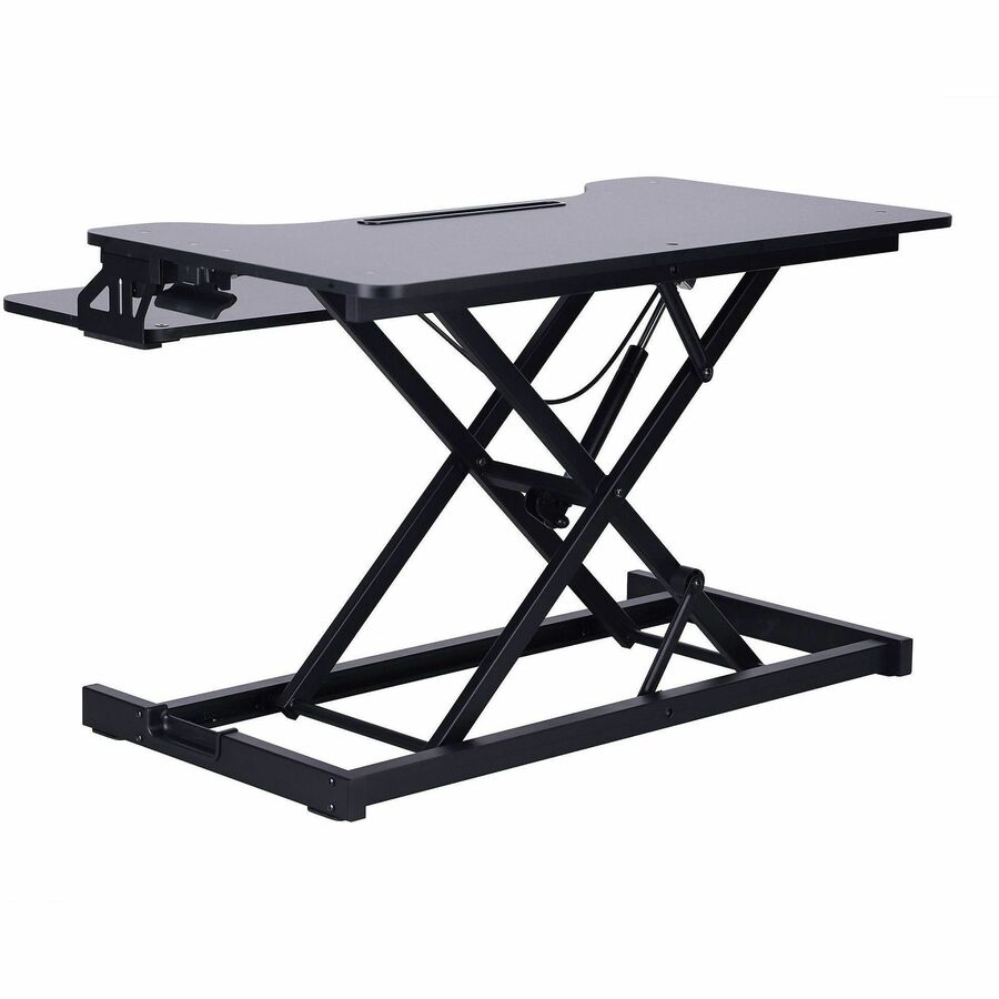 Rocelco Desk Riser & Dual-Monitor Mount