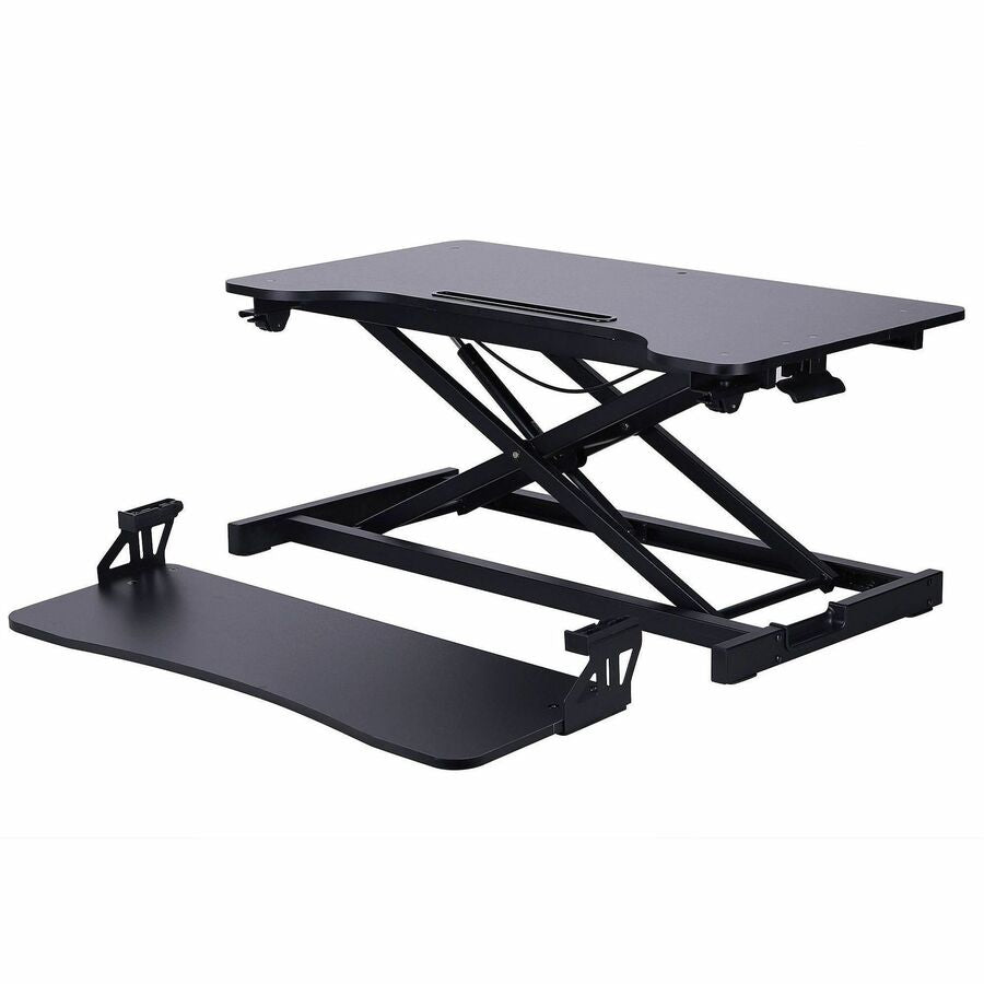 Rocelco Desk Riser & Dual-Monitor Mount