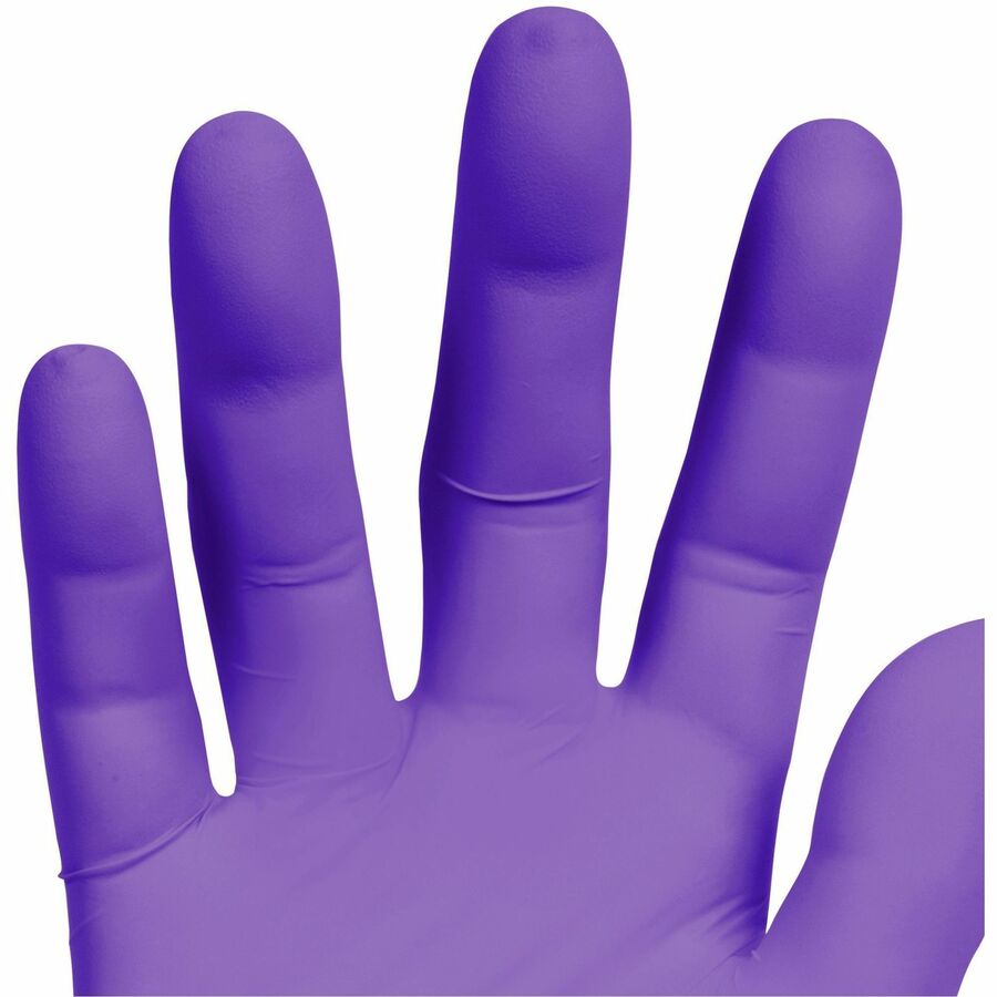 Kimtech Purple Nitrile Exam Gloves, Medium, 5.9 mil, 9.5" Length, Textured Fingertip, Non-sterile, Latex-free, Powder-free, Durable, Recyclable, Purple, 100/Box