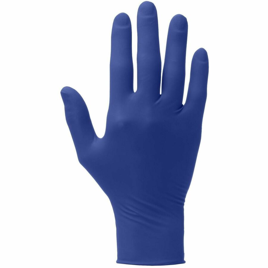 Kimtech Vista Nitrile Exam Gloves, Large, 4.3 mil Thickness, 9.5" Length, Purple, Textured Fingertip, Latex-Free, Powder-Free, Recyclable, 200 Gloves per Box
