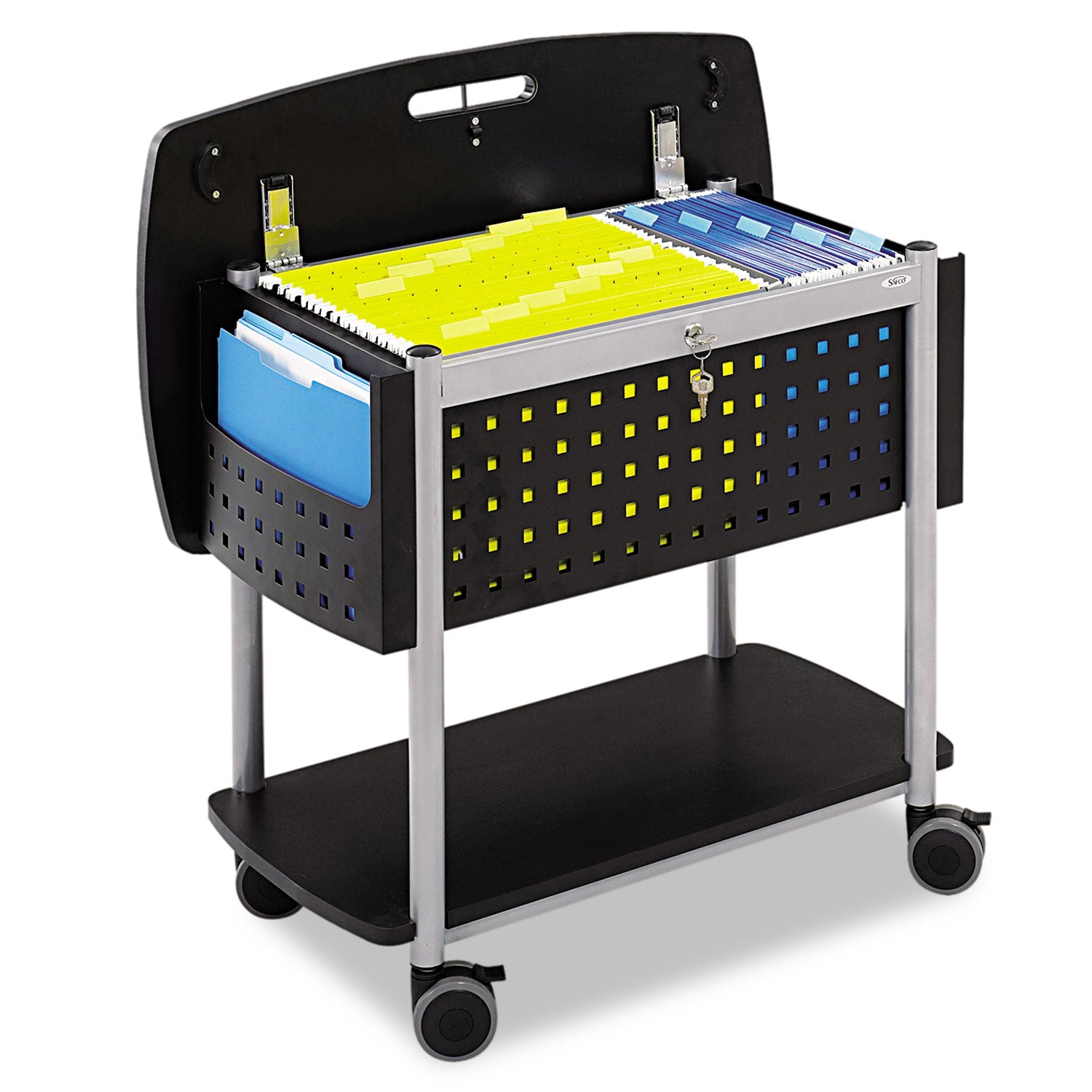 Scoot Cart Tub File W Lid Kd