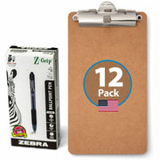 Officemate 83157 Receipt Clipboard, Top Clip, w/Pens, Top, 12pk