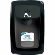Health Guard DesignerSeries NoTouch M-Fit Dispenser - Automatic - 1.27 quart Capacity - Support 4 x C Battery - Touch-free, Refillable, Low Battery Indicator, Site Window - Black - 1 Each