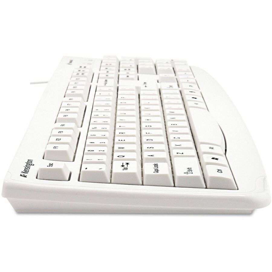 Cable Connectivity - PS/2, USB Interface - Email, Internet, Multimedia Hot Key(s) - White