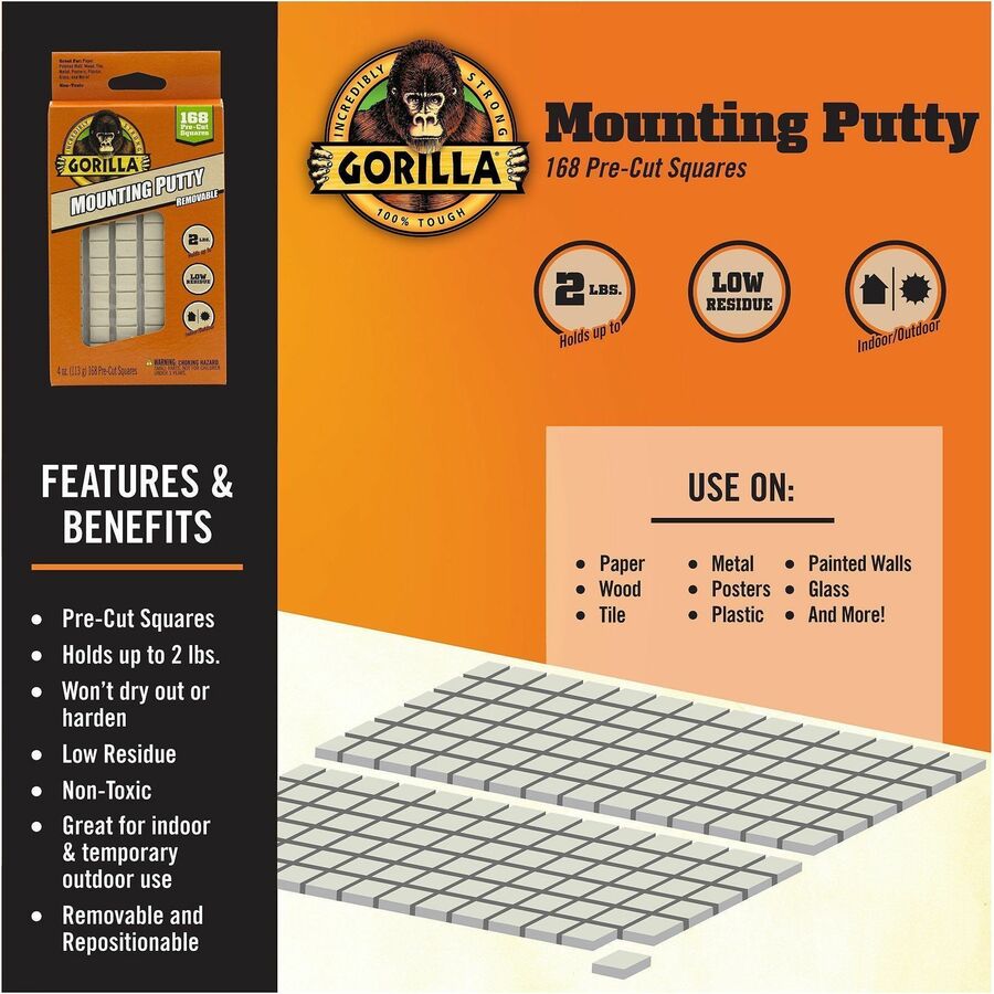 Gorilla Glue Mounting Putty
