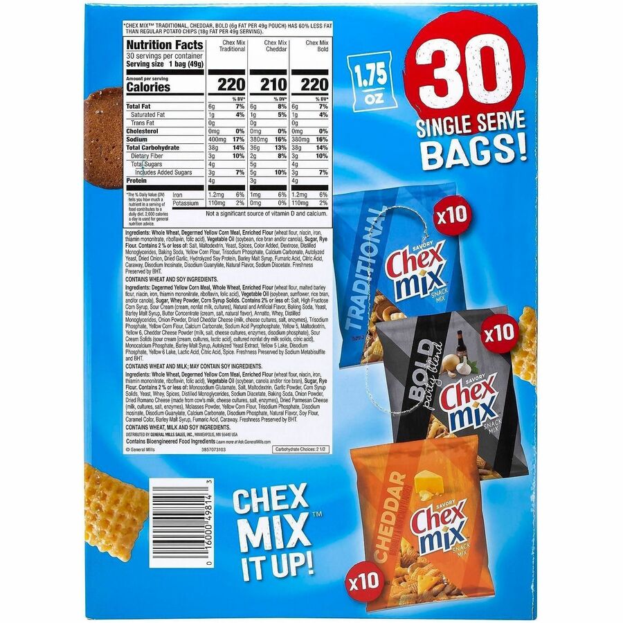 Gluten-free - Assorted - 30 - 3.09 lb - 30 / Carton