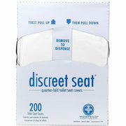 For Toilet, Public Toilet - White - Paper - 25 / Carton