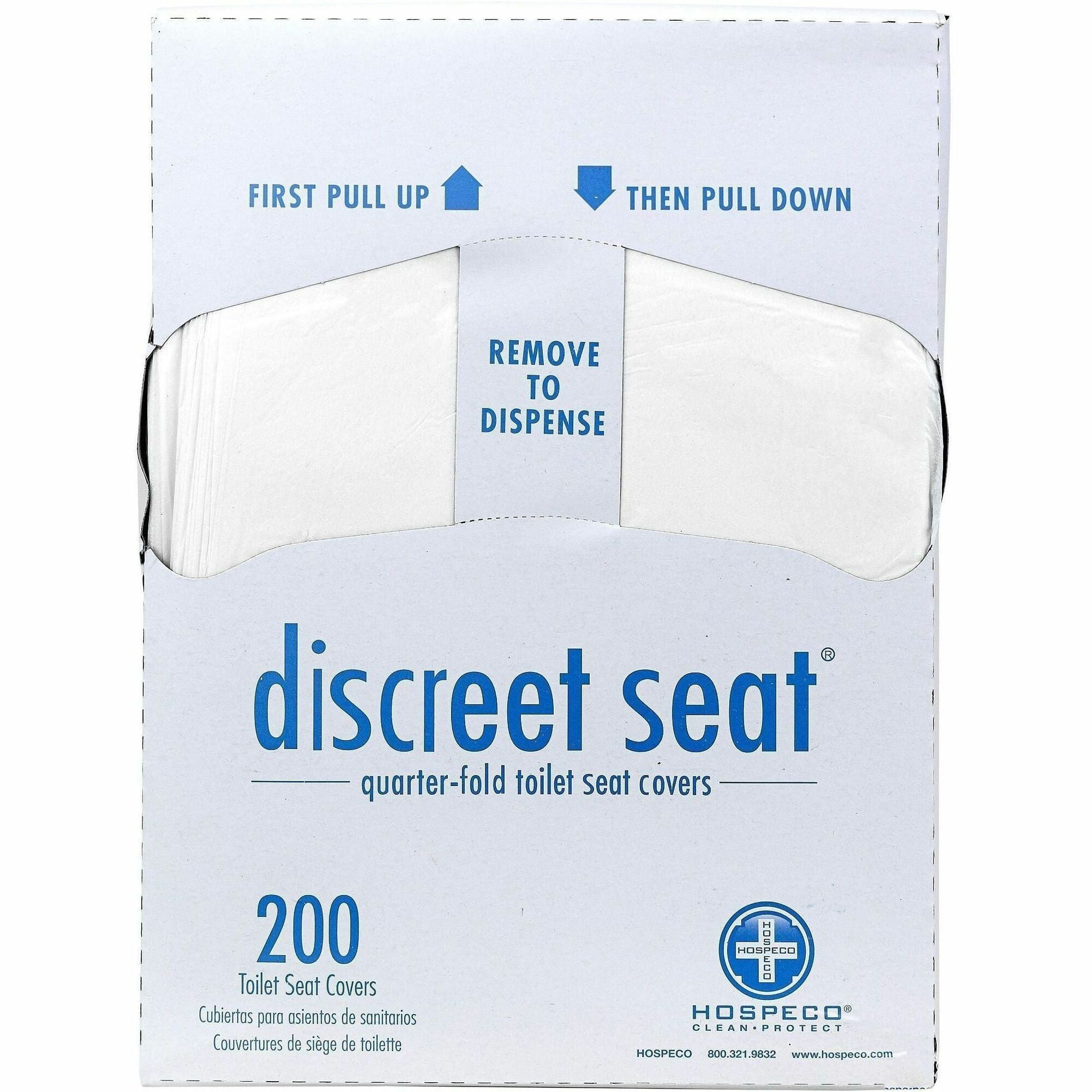 For Toilet, Public Toilet - White - Paper - 25 / Carton