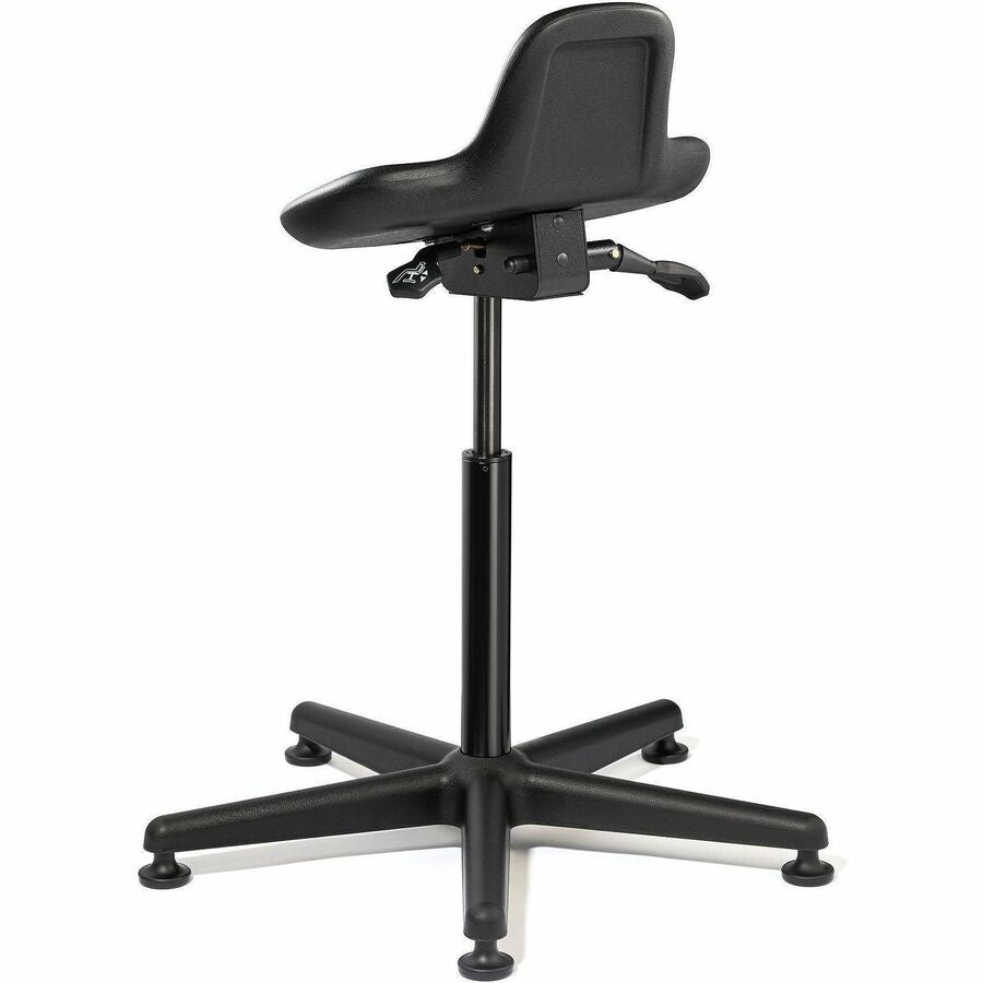Black Seat Color - Polyurethane Seat Material - 5-star Base - Black - 1 Each