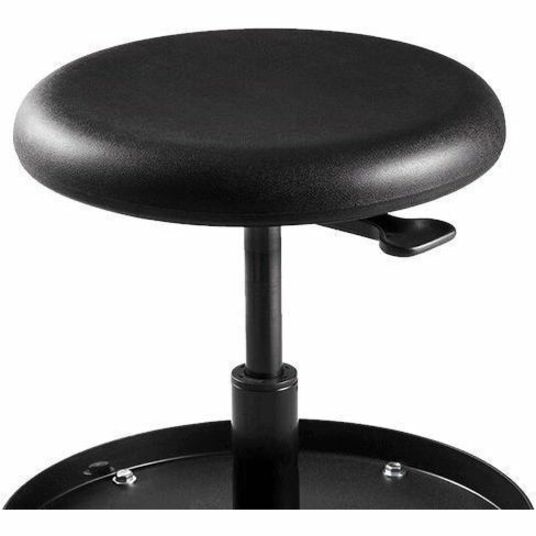 Polyurethane Seat Material - 5-star Base - Black - 1 Each