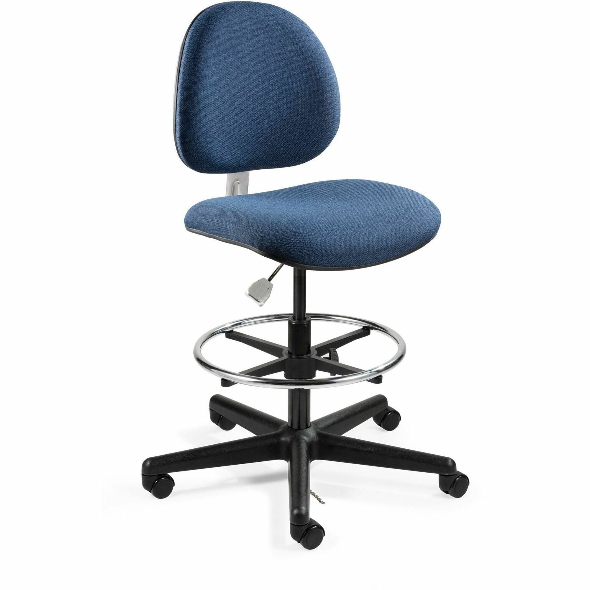 Navy Seat Color - Navy Back Color - 5-star Base - Fabric - 1 Each