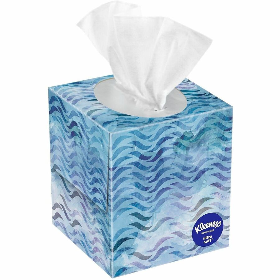 Kleenex Ultra Soft Tissues, 3-Ply, White, 1 Box