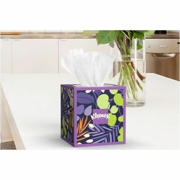Kleenex Ultra Soft Tissues, 3-Ply, White, 1 Box