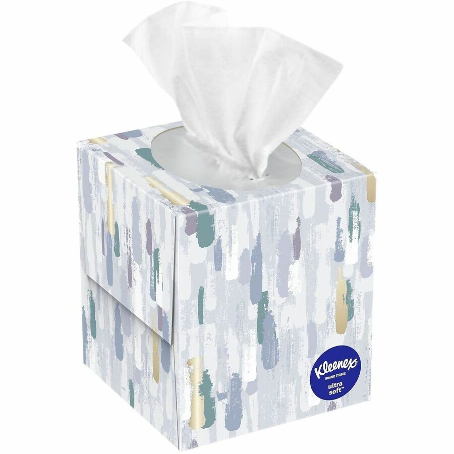 Kleenex Ultra Soft Tissues, 3-Ply, White, 1 Box